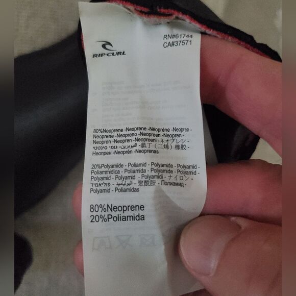 🌊 RIP CURL 🌊 NEW! Rubber Soul Plus 3MM Split Toe Surf Booties -[Size 6, Black] - Picture 15 of 15